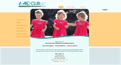 Desktop Screenshot of abc-club.de